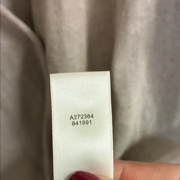 H by Halston Taupe Cardigan Sweater Silk/Cashmere Sz XL - Picture 7 of 10